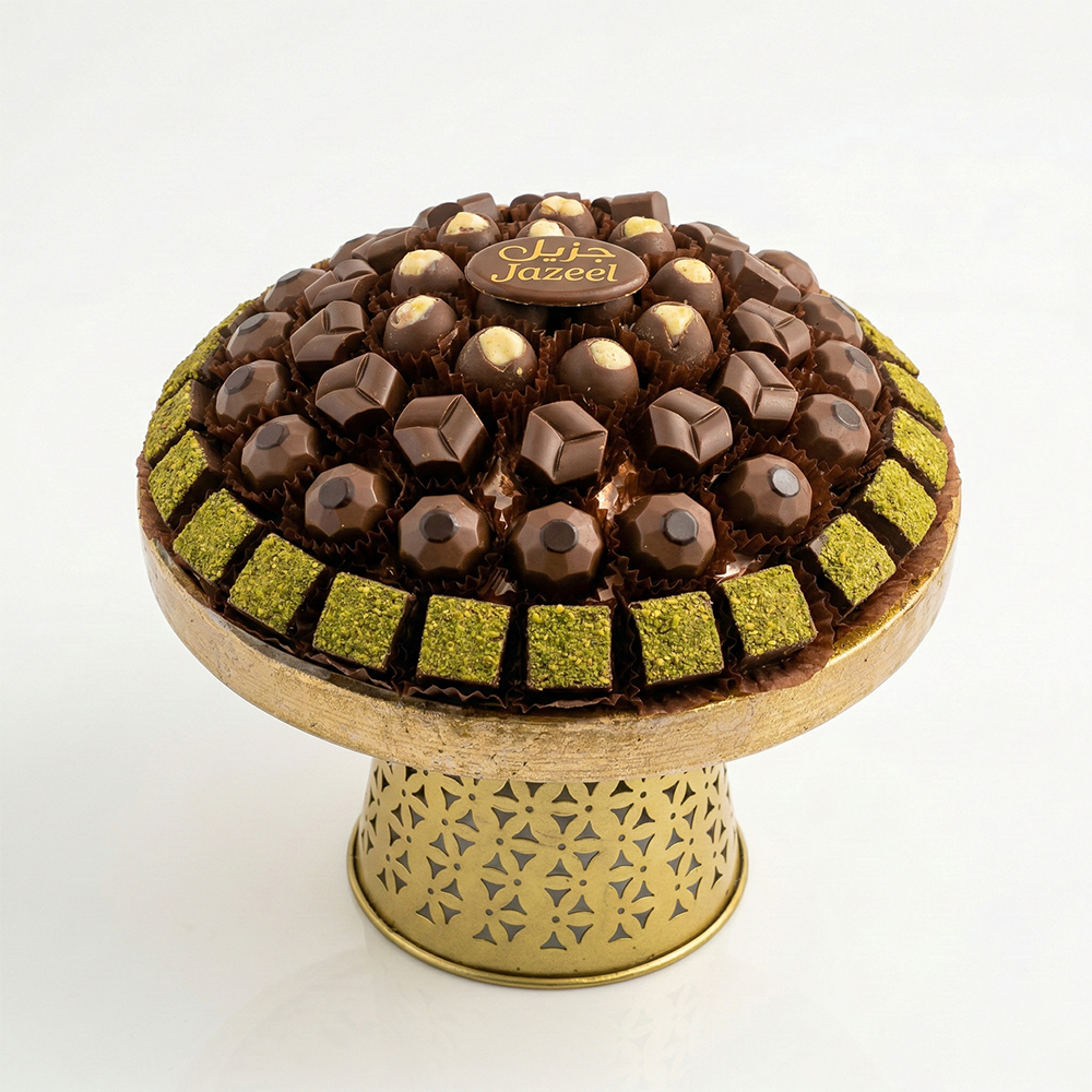 U23 صينية  ستاند خشب برواز ذهبى 900 جم